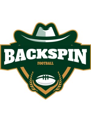 Backspin Football logo template