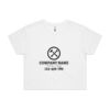 AS Colour / Wo's CROP TEE Thumbnail